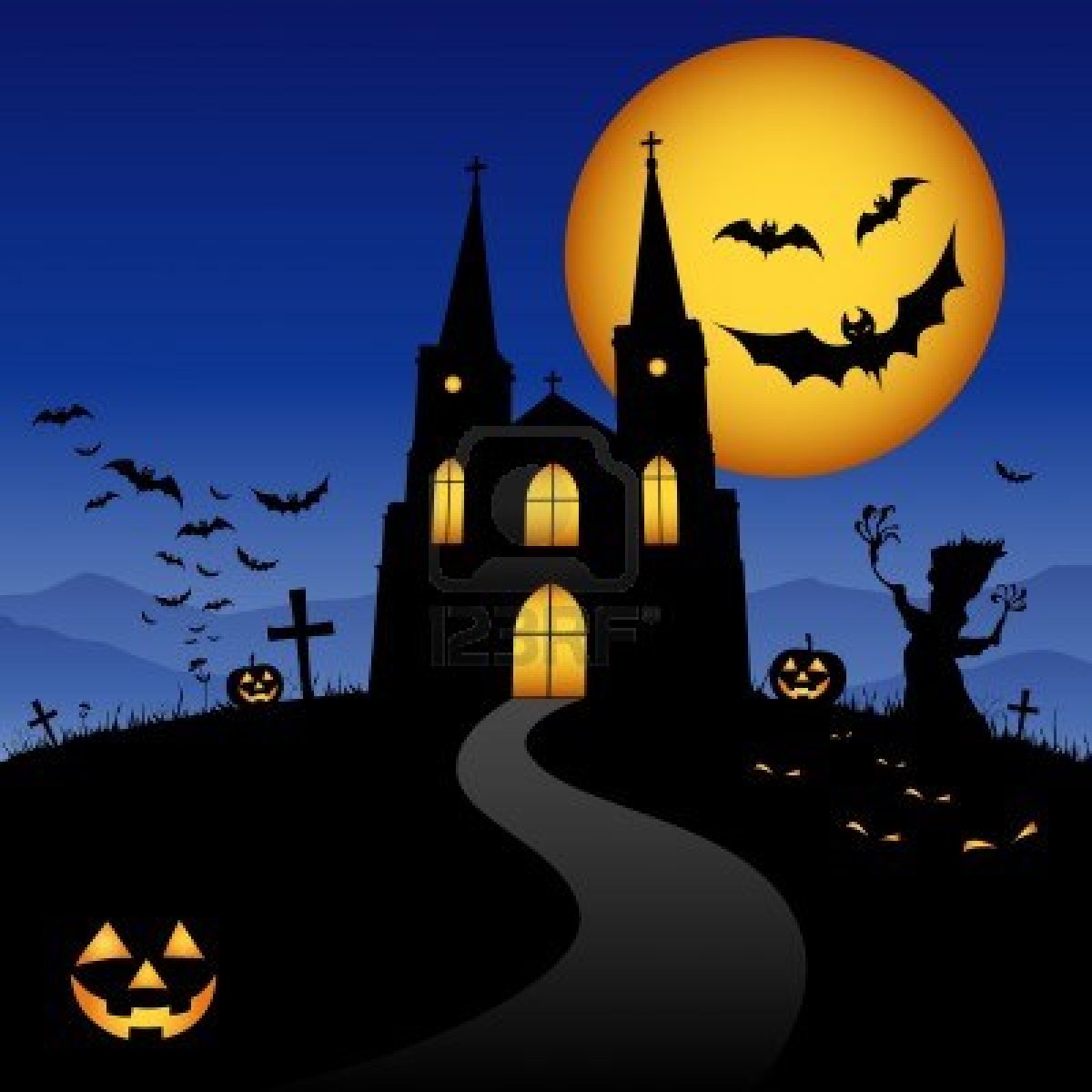 99 tranh vẽ Halloween đẹp nhất 2022Cách vẽ tranh Halloween đơn giản