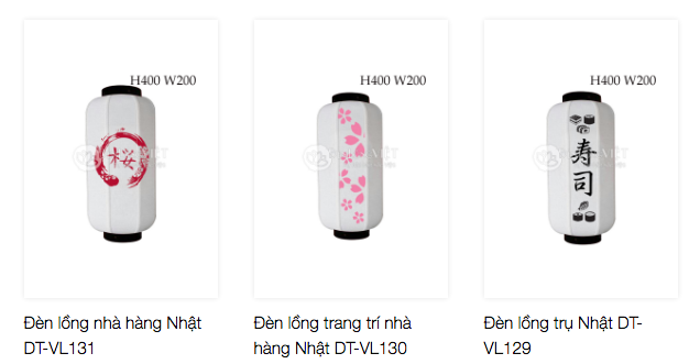Đèn lồng kiểu Nhật